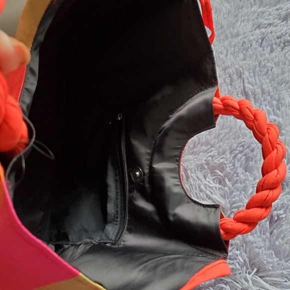 Silk handbag - Picture 2 of 3